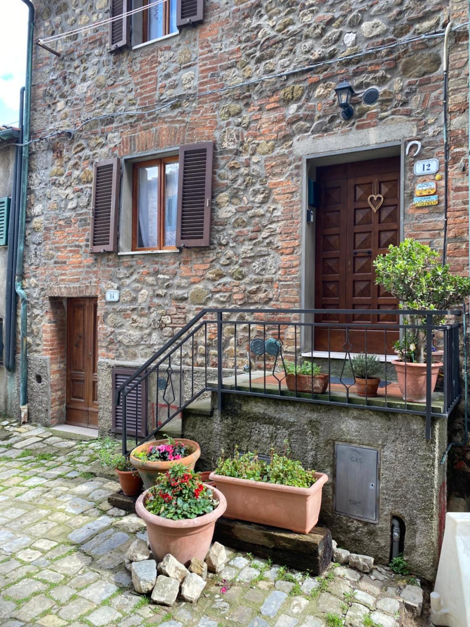 Casa Nonna Rina Villa Chiusdino Bagian luar foto